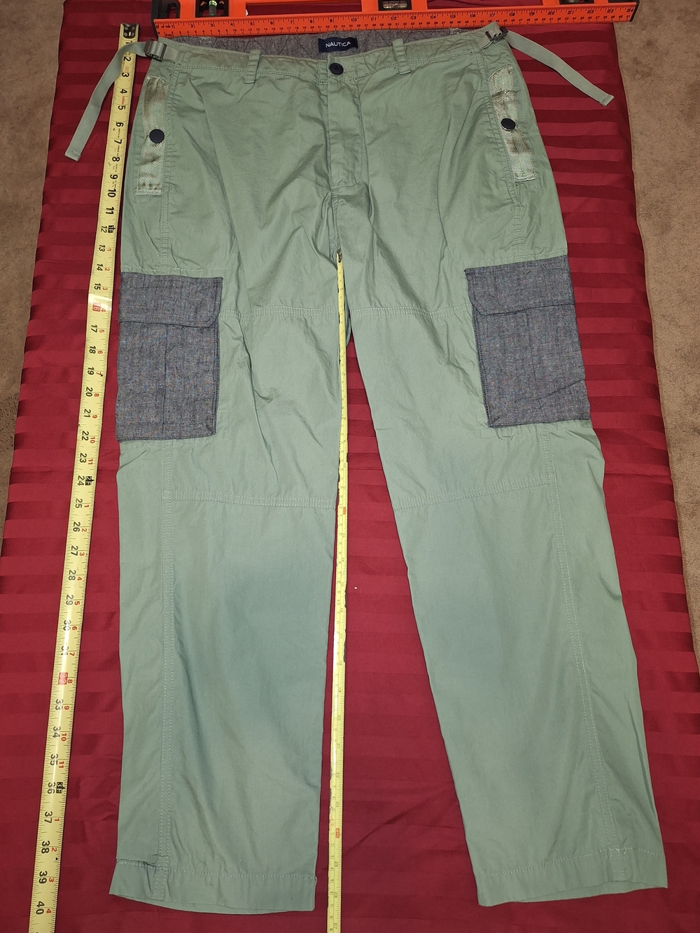Nautica Men’s Cargo Pants - Sage Green